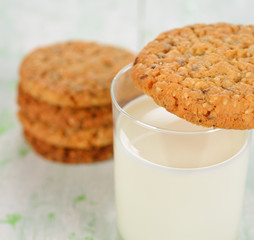 Cookies and milk