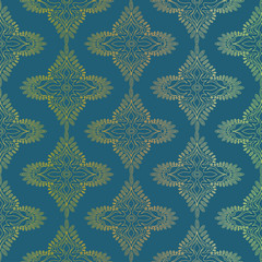 Antique gold seamless pattern