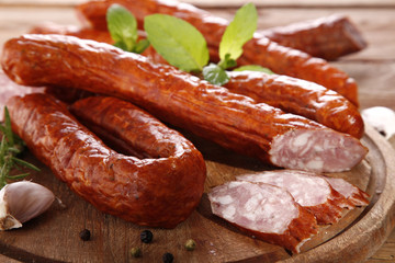 Sliced sausage