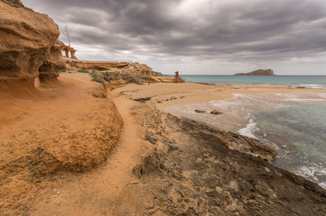 Conta beach in Ibiza