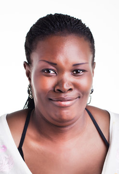 Woman Disguisting with a smile