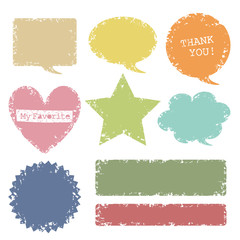 Dull Colored Speech Balloon