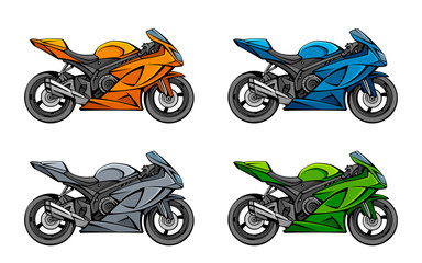 Motorcycle set