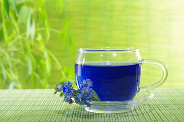 blue tea