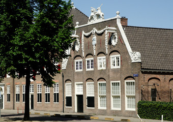 Typisches Haus in Amsterdam