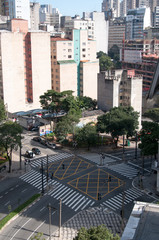Fototapeta na wymiar Skrzyżowanie ulicy