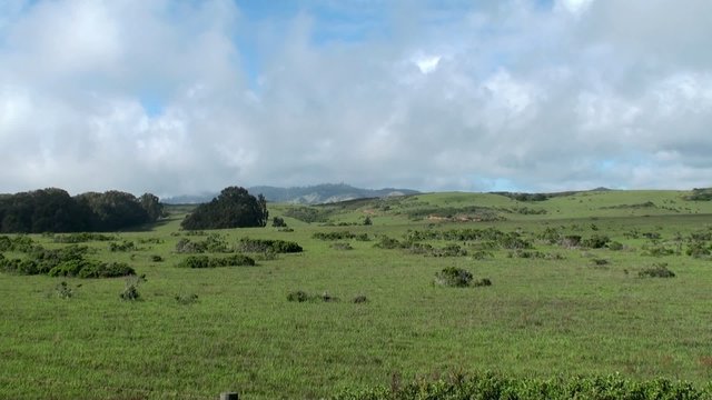 Hills and valleys. Timelapse.