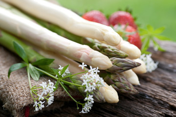 Frischer Spargel