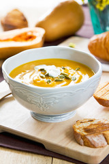 Butternut squash soup
