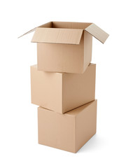 cardboard box package moving transportation delivery
