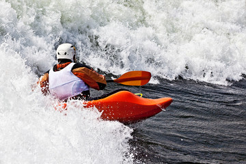 Fototapeta premium kayaking