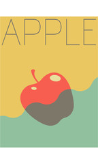 Vector Minimal Design - Apple