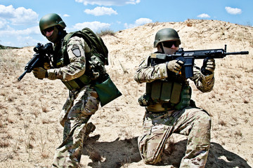 Fototapeta premium military operation