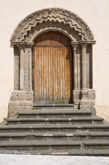Fototapeta na wymiar Kościół św Maria la Nova. Melfi. Basilicata. Włochy.
