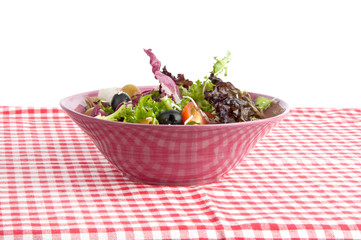 fresh mixed salad