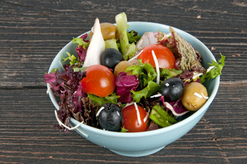 fresh mixed salad