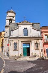 Fototapeta na wymiar Kościół św Carmine. Melfi. Basilicata. Włochy.