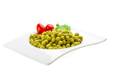Marinated peas