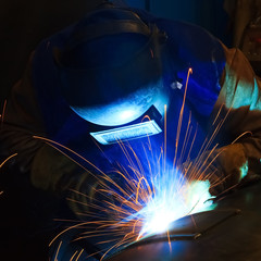 welder at work
