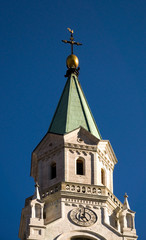 Kirche in Cortina d´Ampezzo - Dolomiten - Alpen