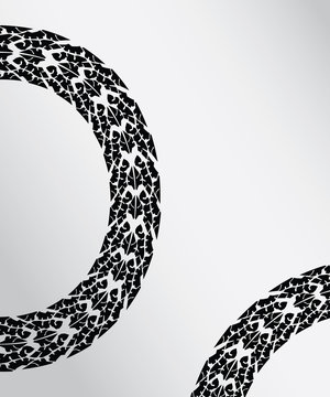 background with tire design