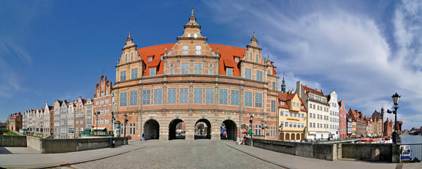 Green Gate in Gdańsk - panorama © Tomasz Warszewski