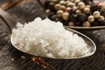 Raw Organic Sea Salt and Pepper