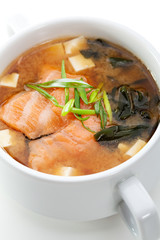 Salmon Miso Soup
