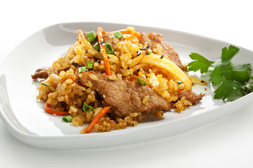 Fry Rice with Beef