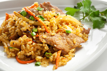 Fry Rice with Beef