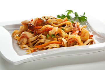 Noodles with Shrimp
