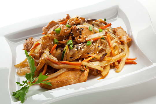 Chicken with Noodles