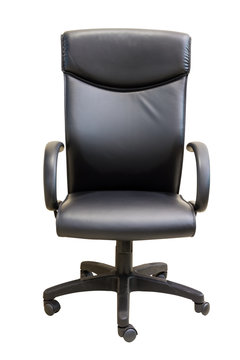 Black executive office chair