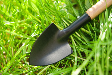 Steel shovel