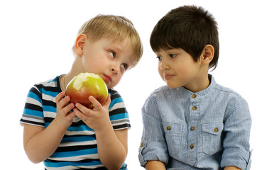 Fototapeta premium Do You Want an Apple too?