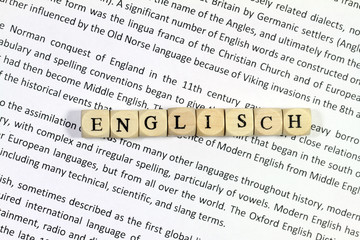 Fototapeta premium Englisch