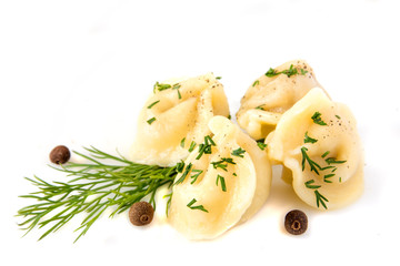 Dumplings (pelmeni)