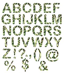 Illustrated alphabet set 1