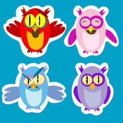 Owl Stickers