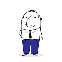 Kartoon Mann