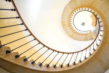Küchenrückwand glas motiv Spiral staircase © F.C.G.
