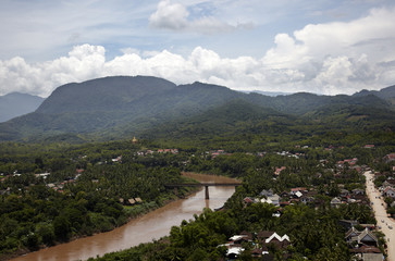 Fototapeta premium views of Luang Prabang