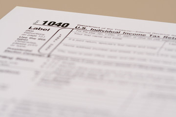 Income Tax Form 1040