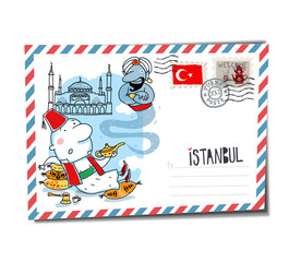 Istanbul postcard