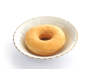 Donuts isolated on white background