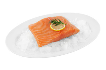 Lachs filets; Beschneidungspfad