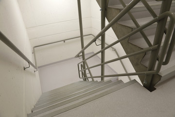 escaliers de secours hôpital