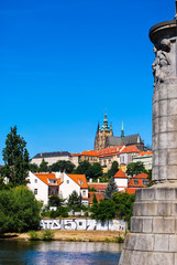 Obraz premium View on the St. Vitus Cathedral