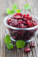 getrocknete Cranberries