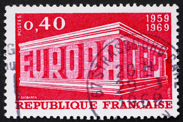 Postage stamp France 1969 Europa CEPT